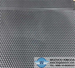 Perforated mesh panel