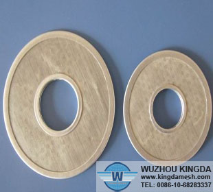 Brass filter leaf