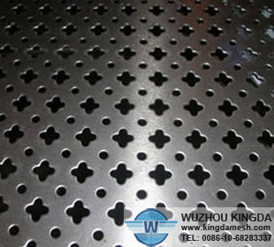 Stainless perforated mesh panels