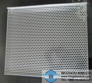 Stainless steel perforated trays