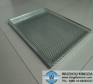 Stainless steel perforated trays