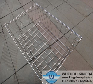 Metal mesh bins