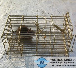 Carbon steel rat trap