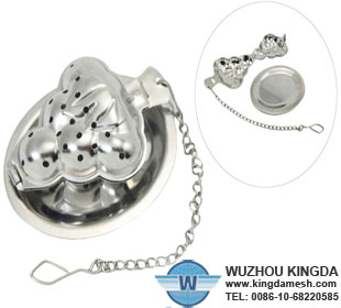 Metal tea strainers