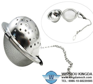 Metal tea strainers