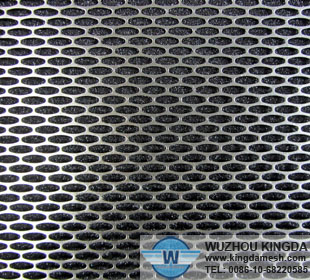 Slotted metal sheet