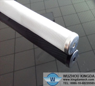 Wire mesh filter cylinder