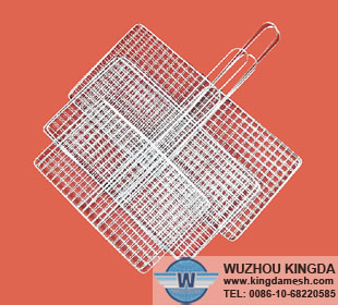 Mesh grill tray