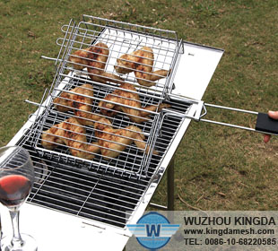 BBQ fish grilling rack