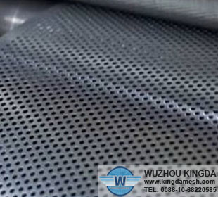 Round hole mesh