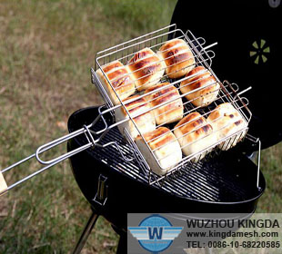 Stainless steel grill baskets