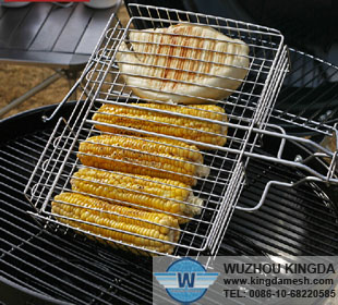 Stainless steel grill baskets