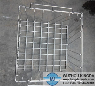 Wire basket storage