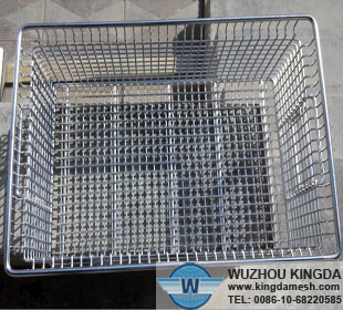 Large wire baskets for storage