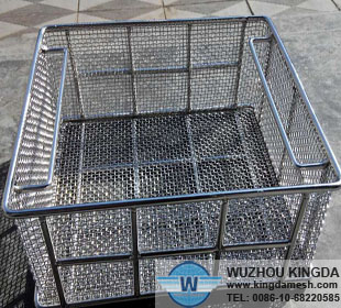 Large wire baskets for storage