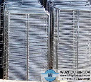 High temperature steel mesh for BBQ