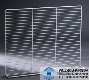 Wire refrigerator shelves