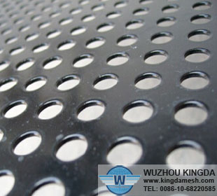 Punched metal sheet