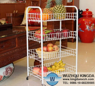 PVC coated kitchen rack