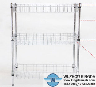 Stainless steel wire baskets storage