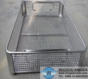 Mesh wire basket