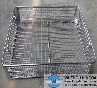 Mesh wire basket