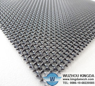 Bullet proof window coating screen