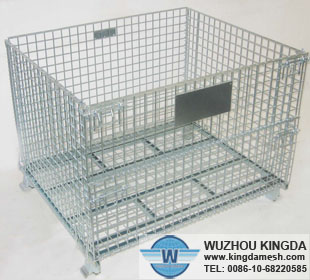 Wire mesh cage