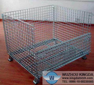 Wire mesh cage