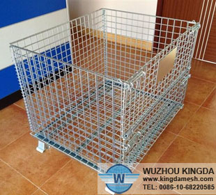 Wire mesh cage