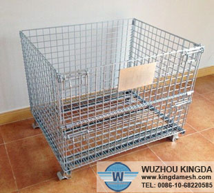 Wire mesh cage