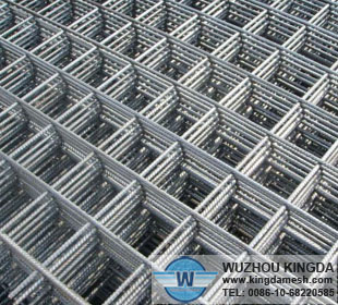 Welded rebar mats