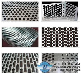 Sheet metal perforation