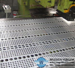 Sheet metal perforation