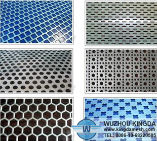 Sheet metal perforation