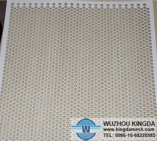 Decorative sheet aluminum white