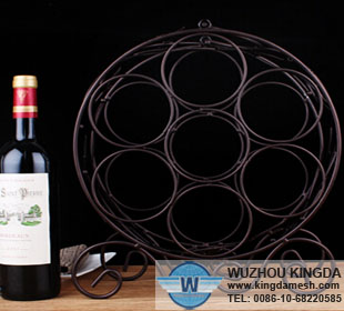  Elegant metal wine racks