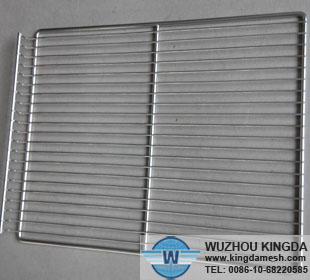 Stainless steel cooking mesh grates