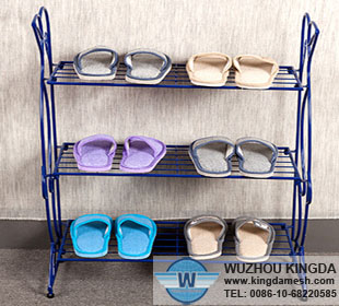 Metal shoe racks