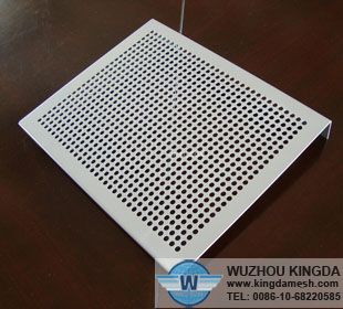 Aluminum perforated screens