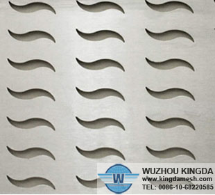 Decorative pierced metal sheets