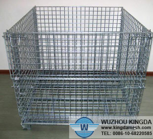 Stainless steel mesh container