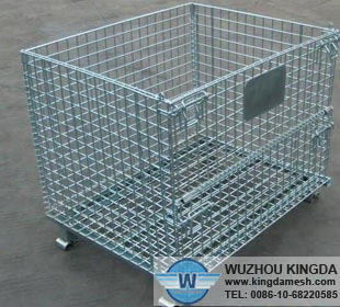 Stainless steel mesh container