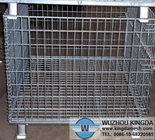 Stainless steel mesh container
