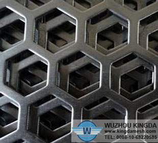 Hexagon perforated sheets