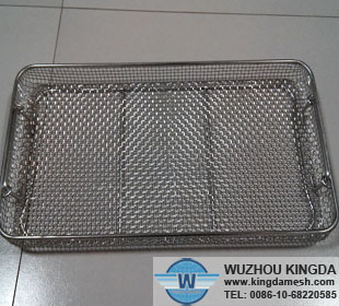 Stainless steel mesh trays