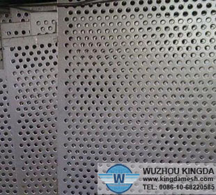 Perforated stainless 0.5 inch hole