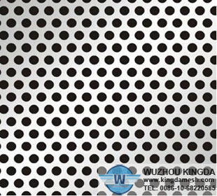 Perforated stainless 0.5 inch hole