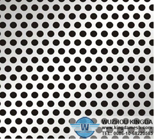 Perforated stainless 0.5 inch hole