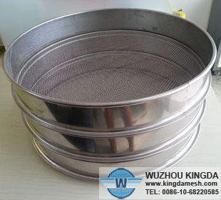 Stainless test sieve